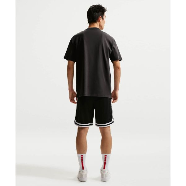 Nike Basketball Baumwolle Bedrucktes Muster Lockere Passform Kurzarm T-Shirt Herren Oberteile IH4132-010