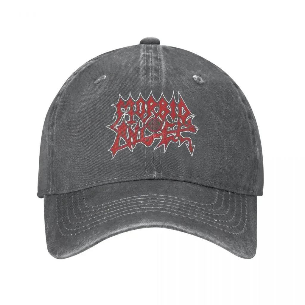 Morbid Angel Unisex Baseball Caps Music Band Distressed Washed Caps Hat Vintage Outdoor Running Golf Snapback Cap
