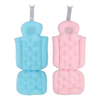 Full Body Bath Pillow Soft Comfortable Support Strong Suction Cup Non Slip Bathtub Cushion for Adult