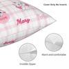 Love Marie Cat Throw Pillow Cover Polyester Decorative Pillow Vintage Pillowcase