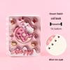 Creative 3D Cute Rabbit Spiral Pocket Notebook - Ideal for Elementary Students