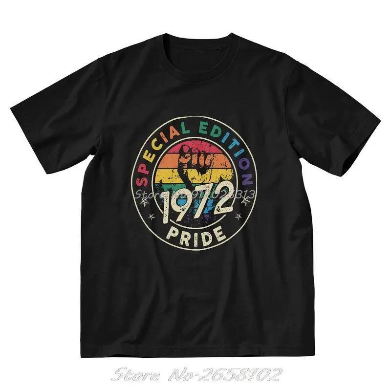 

Vintage 1972 Gay t-Shirt Birthday Tshirt Hip Hop T Shirt Tees Men s Clothing Oversized Unisex Tops Streetwear XXXXXL