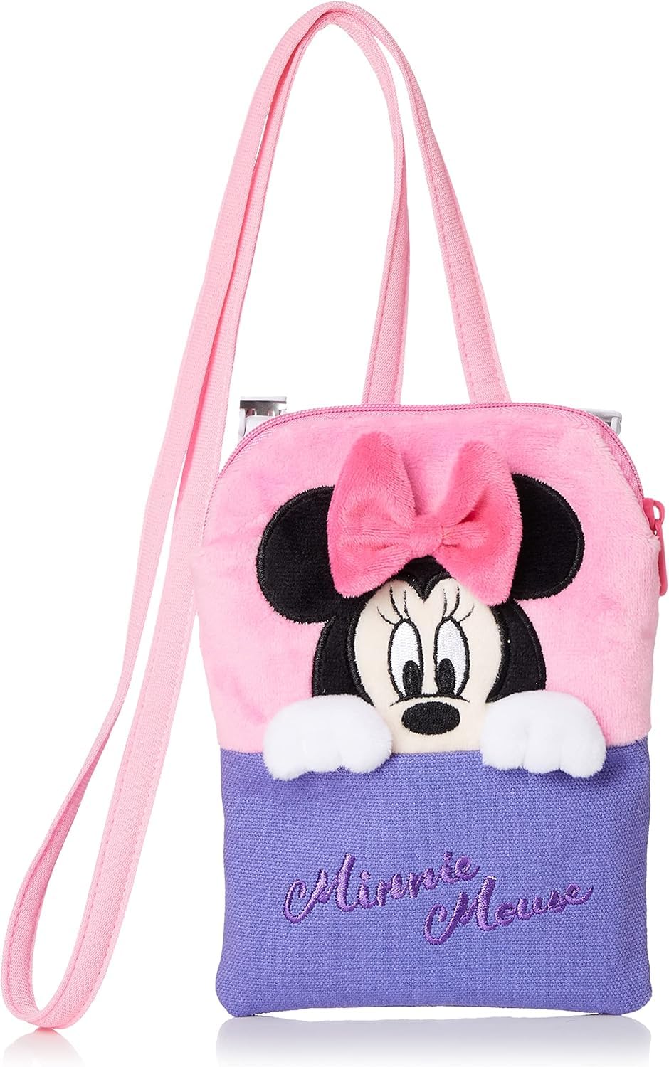 

Marushin Mascot Pocket Minnie Mouse with Minnie Mouse School Product 2065035200 Pouch, Ribbon, Character, Kindergarten/Preschool/Elementary Supplies,