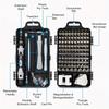 New 115-in-1 Mini Precision Screwdriver Set For Car Computer PC Mobile Phone And Device Repair Insulated Hand Home Tools