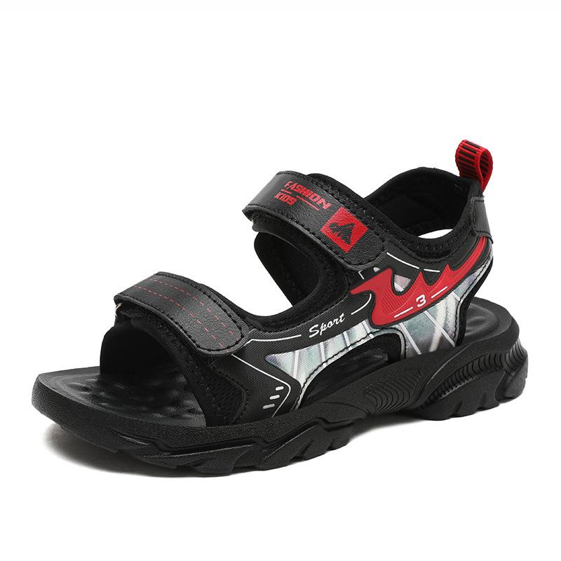 

2025 summer children s shoes Fujian Quanzhou beach sandals lightweight breathable foot non-slip sandals cloth sheet 28