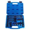 18Pieces Socket Extension Set with Clear Marking Size and Adapters for Efficient Mechanical Tasks In Confined Space