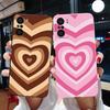 For Xiaomi POCO F3 Case Soft Back Cover Fashion Rainbow Love Heart Silicone Phone Protector Case For Xiaomi mi POCO F3 F 3 Funda