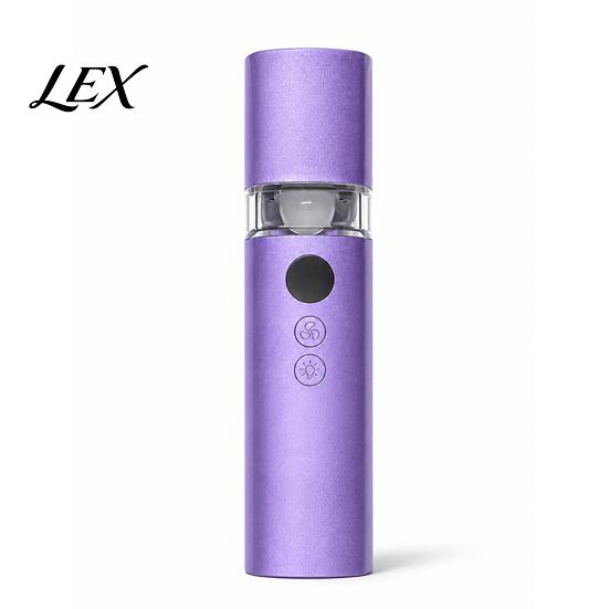 Camping Fan with LED Light Mini Handheld Fan, Foldable 2-in-1 Cooling Flashlight, 100 Speed Quiet Personal Adjustable, USB Rechargeable for
