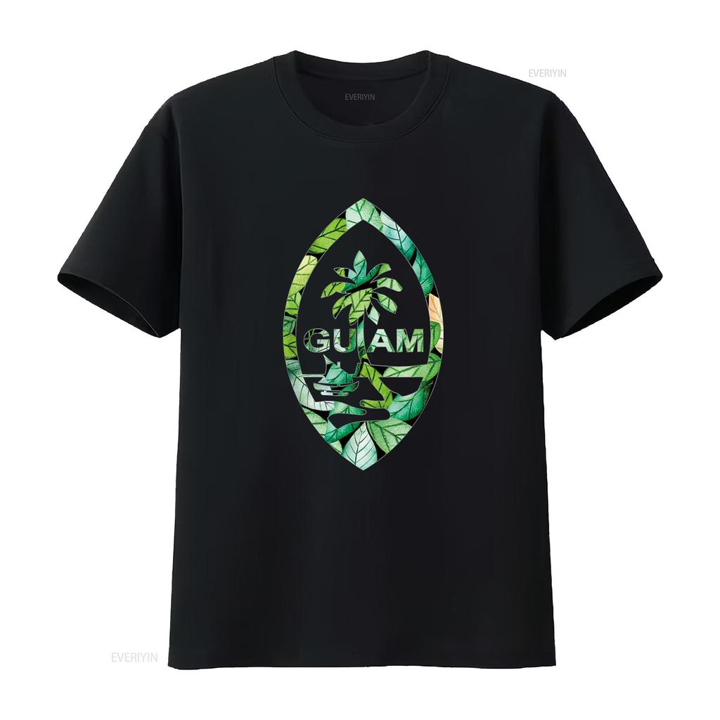Guam Seal Jungle Style T Shirt vintage Washed Casual Versatile Comfortable Stylish homme Top For Everyday Wear Soft Unisex