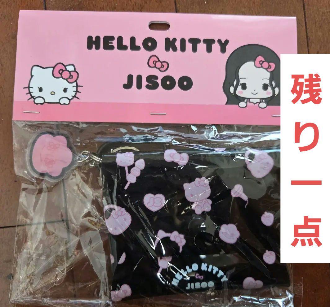 [Б/У] BLACKPINK Джису Коллаборация Hello Kitty Эксклюзив для Кореи Прозрачный Мульти-Кейс Черный