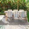 Tweed Effect Rug for Indoor and Outdoor Use Grey 160x230