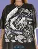 Ocean Marine Life Sea Creatures Whale Shark Octopus Sea Turtle Comfort Colors® Tshirt, Nautical Nature Vintage Animal Sketch Tees,