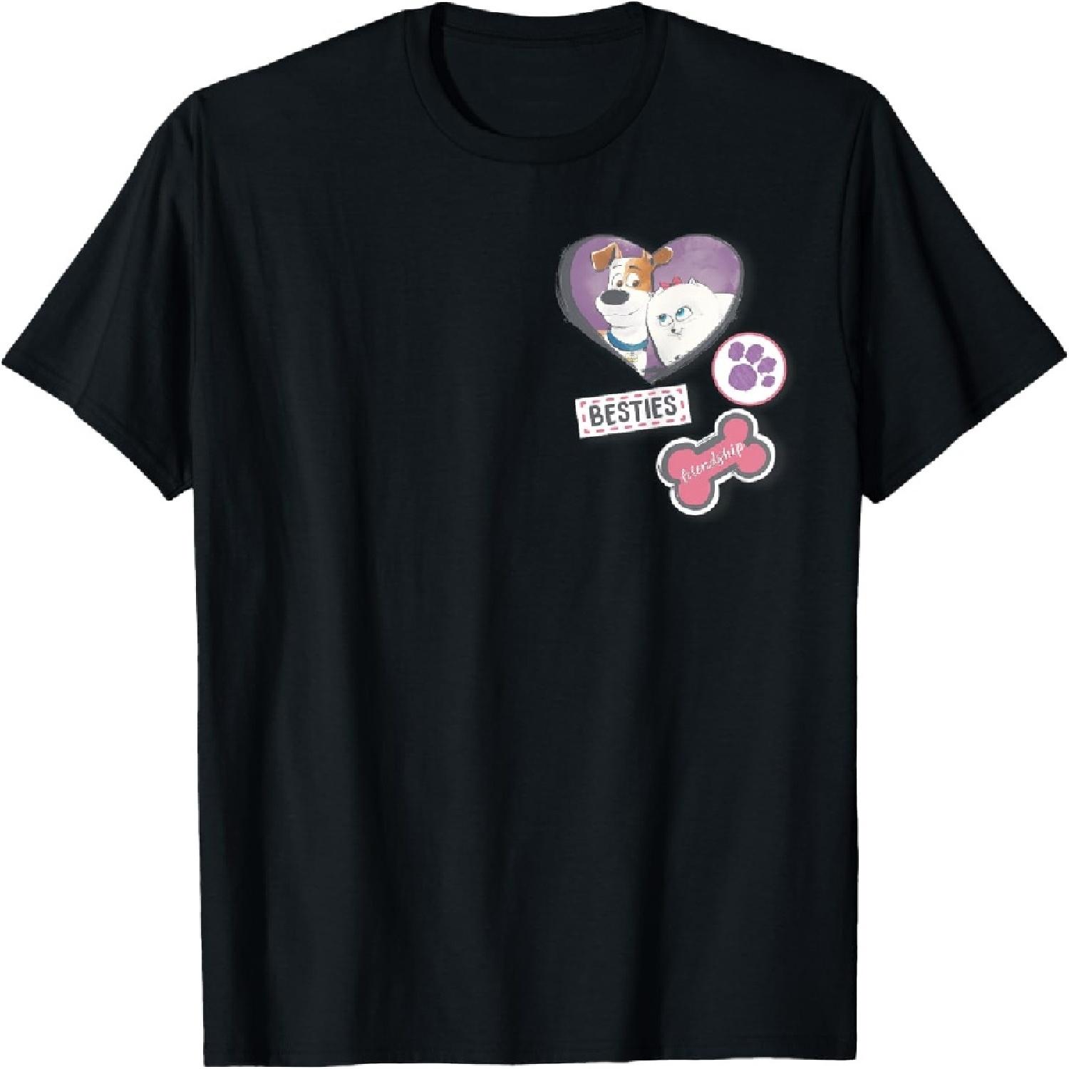 The Secret Life of Pets 2 Besties Forever T-Shirt S