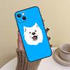 Cartoon Samoyed Dog Phone Case For iPhone 11 15 12 13 14 16 Pro Max 7 8 Plus X XR XS Mas Shell Cover