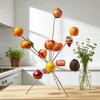 Εκρηκτική Φρουτιέρα Τέχνης Επιπλέων Σταντ Επίδειξης Φρούτων Πλήρης Αερισμός 360 Μοιρών Διατηρεί Φρέσκα Μεταλλική Γλυπτική για Κουζίνα Τραπεζαρία Κεντρικό Κομμάτι