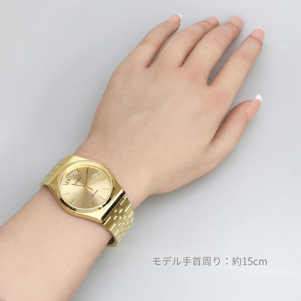 Casio Standard Analog Quartz Men's Watch MTP-B146G-9AV Gold Overseas Model