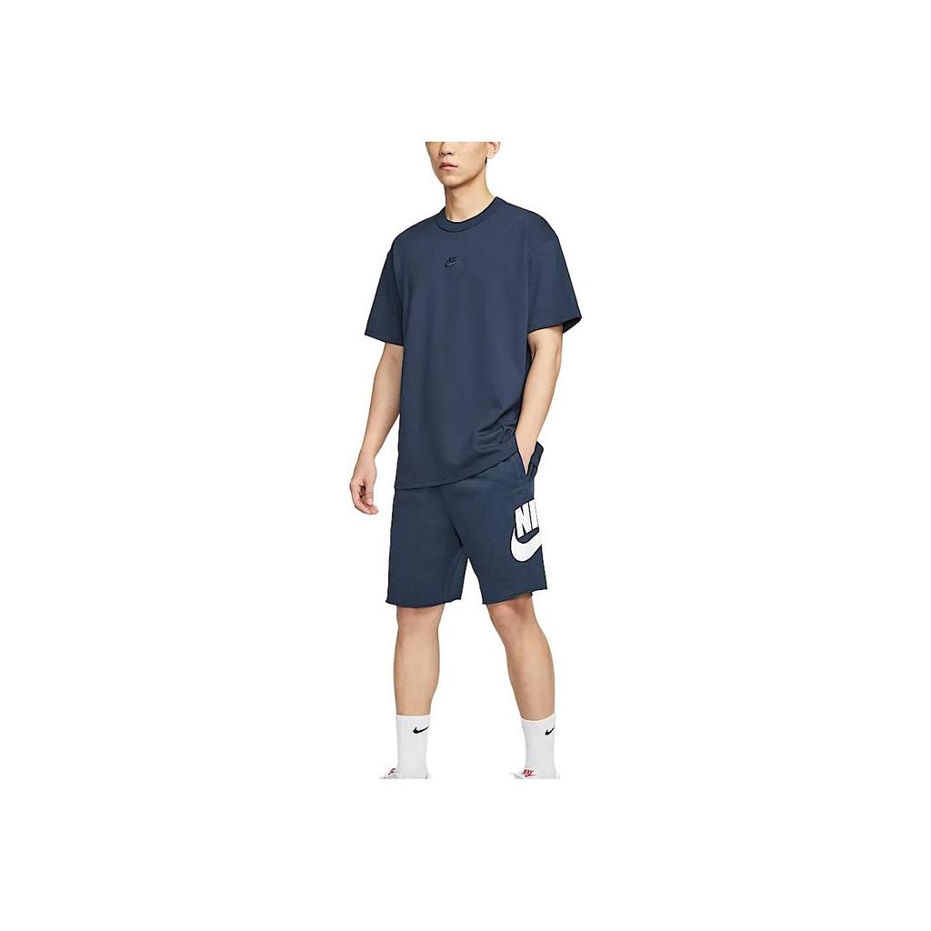 Nike Sportswear Premium Essentials Casual Loose Comfortable Short Sleeve T-Shirt Men Tops Obsidian DO7393-451