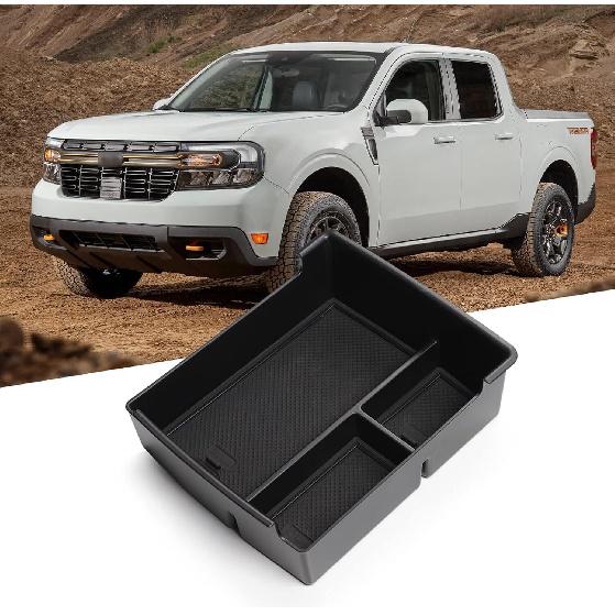 For -2025 Ford Maverick Pickup Center Console Armrest Storage Box Organizer