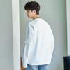 Heavy Round Neck Men's T-shirt Long-sleeved Top Men's Fake Two-piece Base with T Loose Sweater Spring
