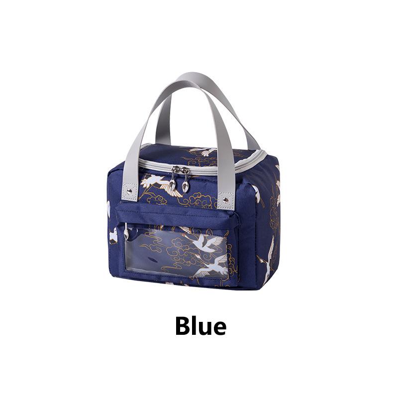 Cartoon Thermische Lunchbox-Tasche für Lebensmittel für Kinder Studenten Tragbare Picknick-Bento-Isolierungs-Lunchpakete für Frauen im Freien Eiskühltasche