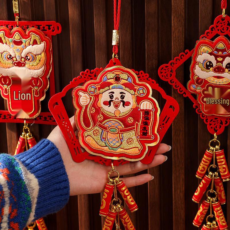 2025 Year of the Snake Firecracker Hanging Decor