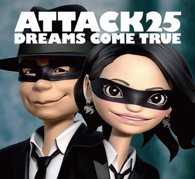 CD DREAMS COME TRUE - ATTACK25 UMCK9725 Japan Japanese Pop/Rock Used