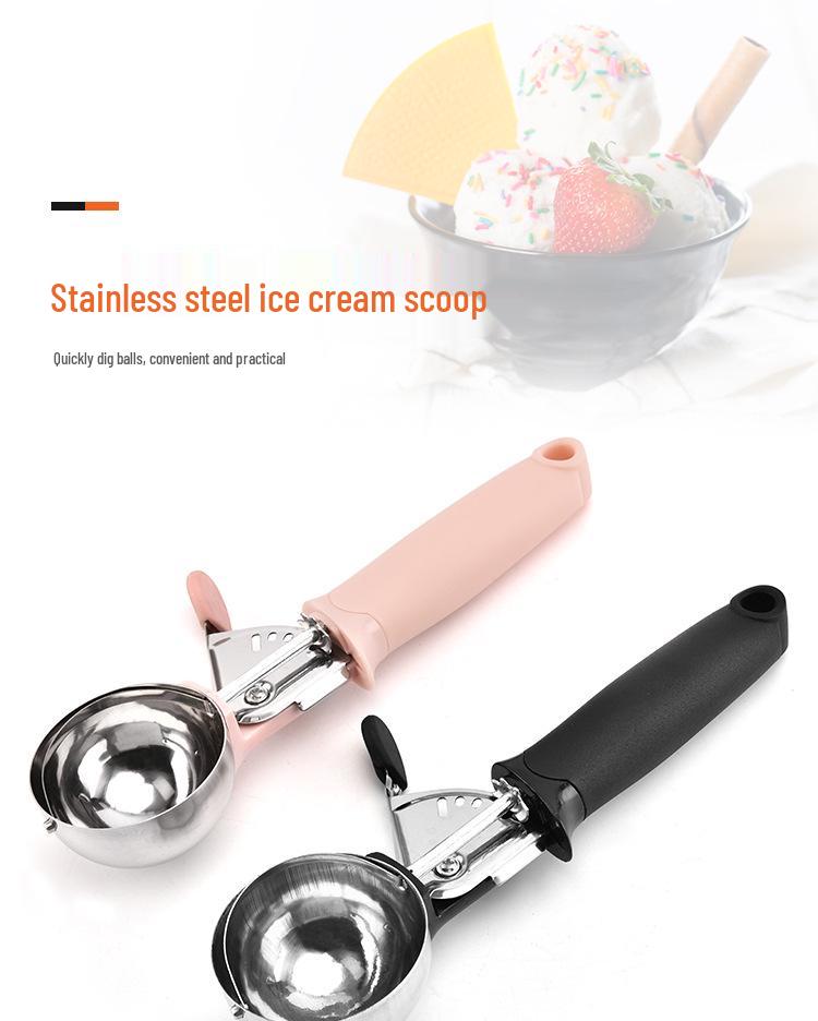 Stainless Steel Ice Cream & Fruit Scoop Spoon