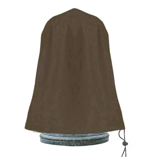 Waterproof Fountain Protector with Drawstring Simple Installation Reusable Oxford Cloth Garden Statue