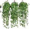 Artificial Pothos Vine Wall Hanging - Green Indoor Decoration for Living Rooms