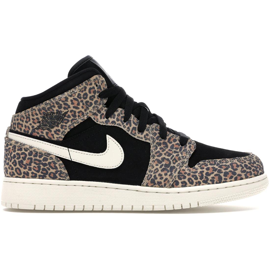 

Sneaker Jordan 1 Mid SE Leopard (GS)(BQ6931-021) 38