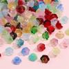 Gradient Glass Imitation Jade Lily of the Valley Beads for DIY Necklace & Bracelet Accessories