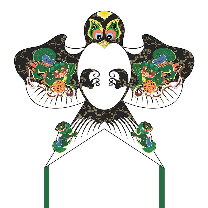 2026 Small Sand Swallow Bamboo Kite with Fishing Rod - Dance Costume Decoration Props for Kids