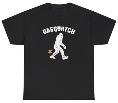 T-shirt Gasquatch Drôle Sarcastique Sasquatch Pétant Bigfoot Meme Humour Cadeau T-shirt Unisexe