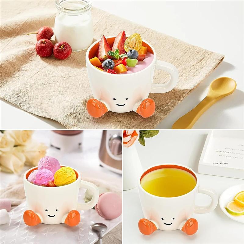 B97A-Coffee Mugs,Cute Funny Mug For Women, 12.8Oz/380Ml Coffee Tea Cups, Office Mug Gift