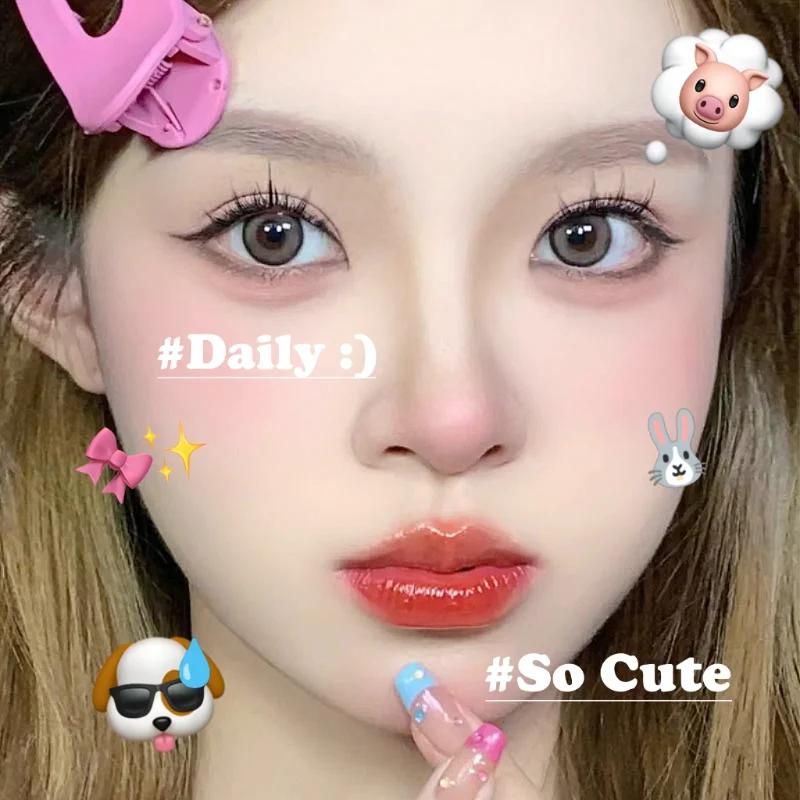 Natürliche Wimpernbüschel DIY Manga Wimpern Transparent Terrier Stränge Wimpern Weiche Falsche Wimpern Wimpern Tägliches Make-Up