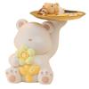 Kreativer Niedlicher und Reichhaltiger Blumenbär Eingang Schlüsselaufbewahrung Harzornamente Desktop Wohnzimmer Dekoration Einzugsgeschenk