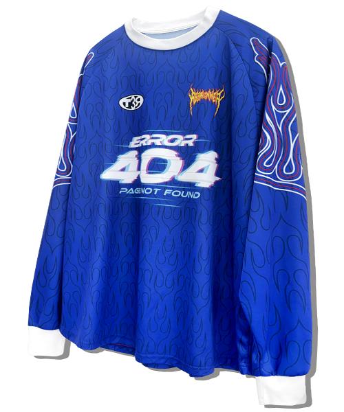REBRENNER [Set] Graphic Oversized Sports Jersey