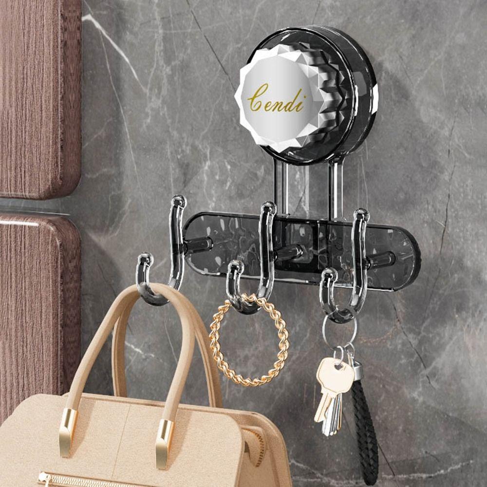 No Drill Powerful Suction Cup Hooks Heavy Duty Towel Wall Hook Vacuum Suction Hanger Living Room
