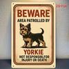 Vintage Metal Tin Sign Garden Humor Plaque Yard Art Decoration 20x30cm