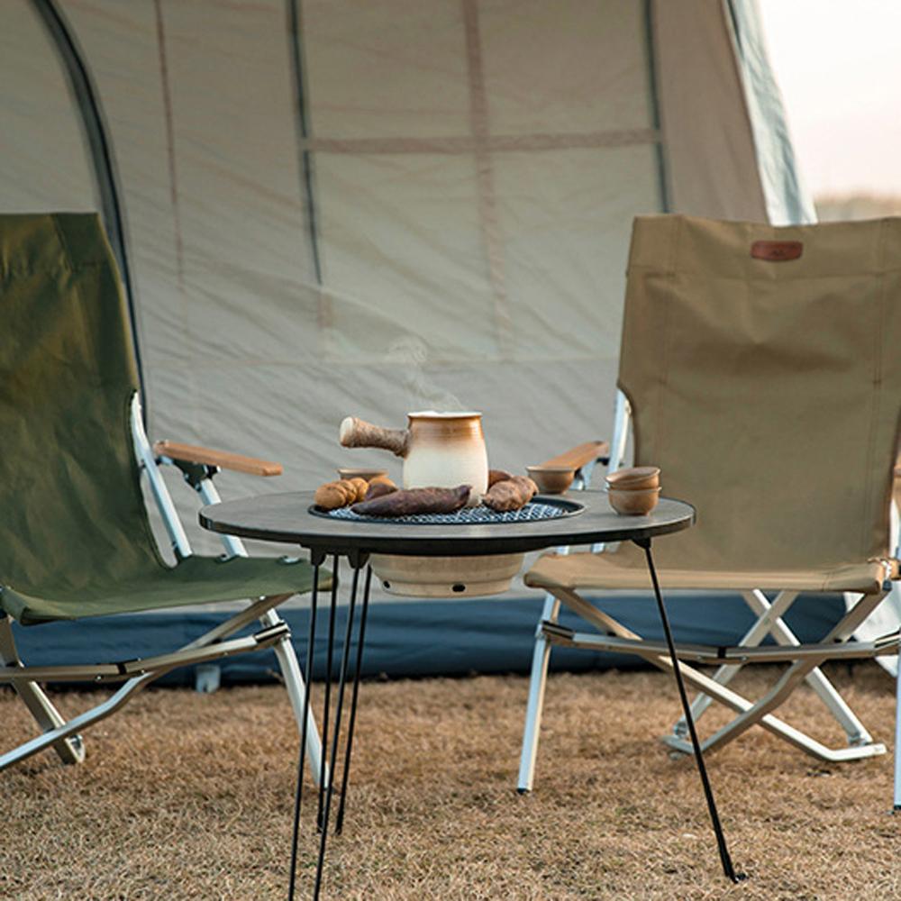Открытый кемпинг двор HotPot настольные печи набор многофункциональный угольный гриль — фото 7