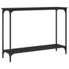 Console Table Black 101 x 30.5 x 75 cm Particleboard