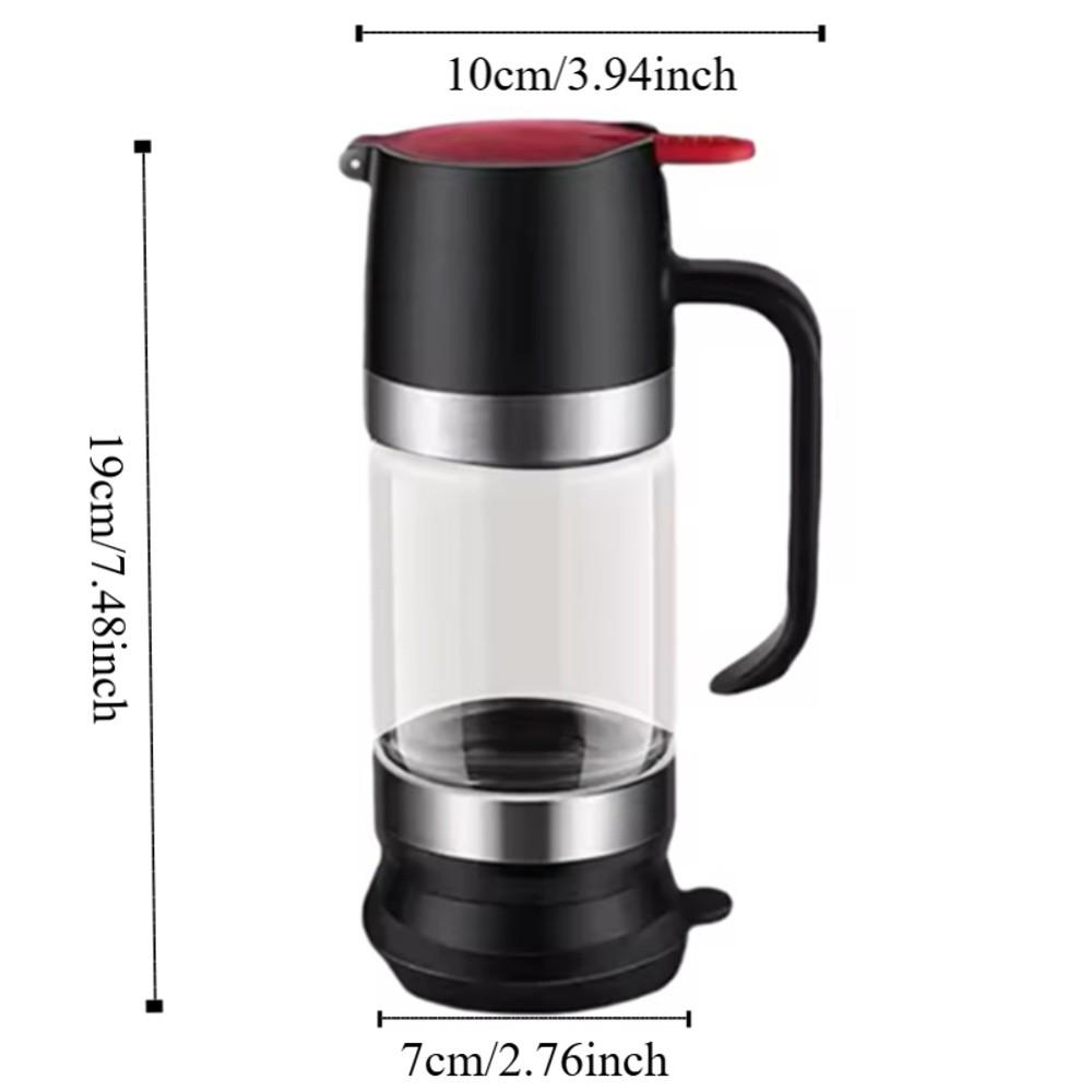 Kitchen Tool 300 ML Glass Honey Dispenser Clear Leak-proof Honeys Bottle Sealed Press Type Syrup Dispenser Coffee