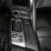 Painel de Adesivo de Cobertura de Acabamento para Porta-Copos do Painel Central de Fibra de Carbono Macia para Carro Adesivos de Acabamento Para Corvette C7 2014--M53K
