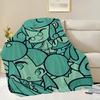 Game P-Puyo P-Puyo Blanket Flannel Warm Comfort Soft Plush Blanket For Picnic Beds Sofas Homes And Bedrooms
