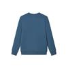 FILA Logo Embroidered Knitted Sports Crewneck Sweatshirt Men sweatshirt Starry-Blue F11M211202FDB