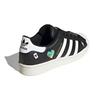 adidas Originals Superstar Abrasion Resistant Abrasion Resistant Low Top Kids' Skateboarding Shoes Black White Blue FX5880