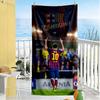 Messi Beach Towel High Absorbency & Quick-Dry Comfortable Lightweight