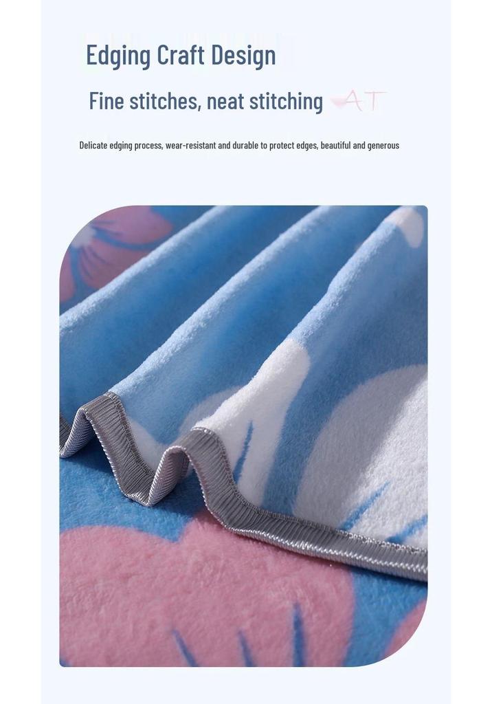 Superweiche Flanell-Korallenfleece-Decke - Plüschig, Verdickt, für Einzel-/Doppelbett, Ganzjahresgebrauch.