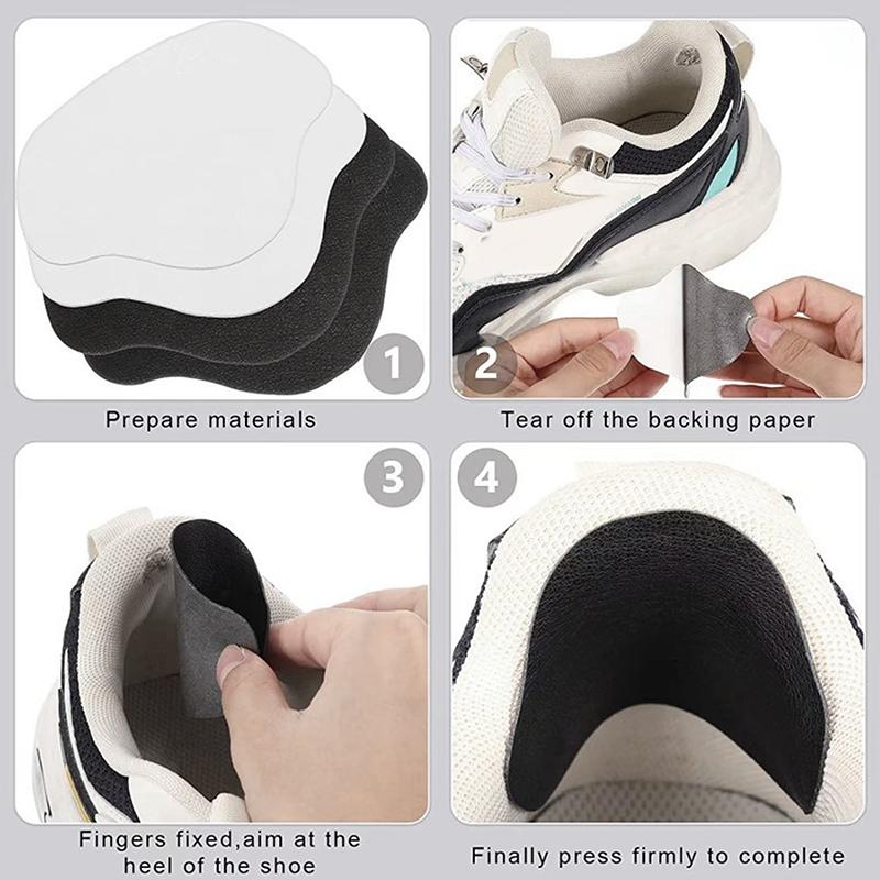 6Pcs/Set Sports Shoes Patches Vamp Repair Subsidy Shoe Insoles Patch Sneakers Heel Protector Heel Wear Repair Shoe Patch Sticker
