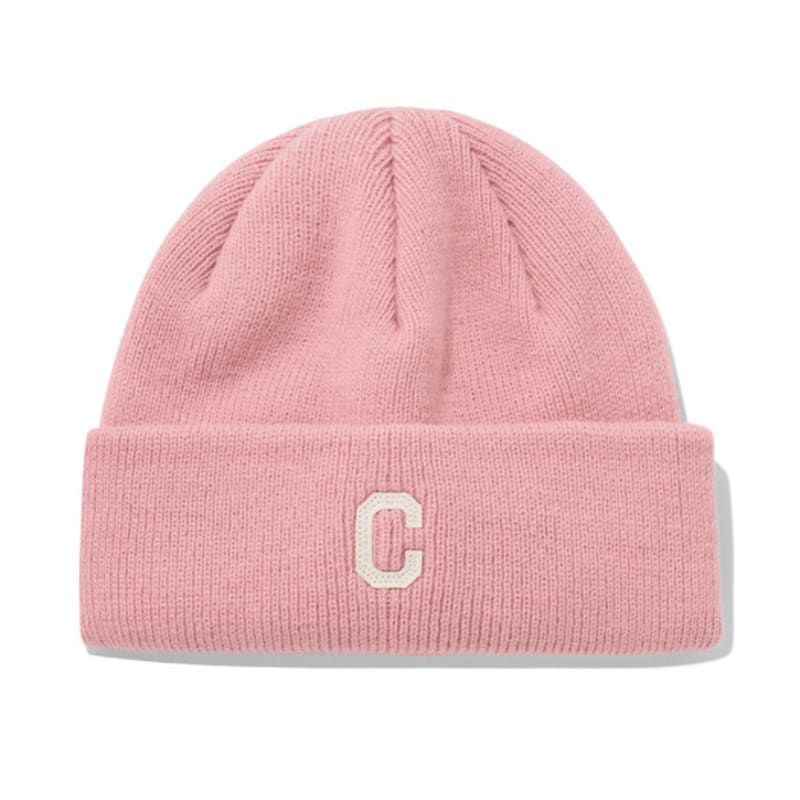 

COVERNAT Базовая акриловая шапка-бини с логотипом C розовая F